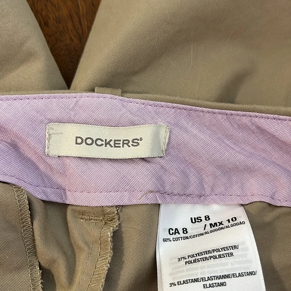 Dockers Women’s Midrise Flat Front Bermuda Shorts - Picture 5 of 6